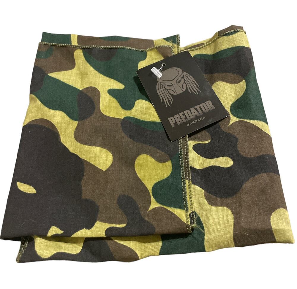 Loot Crate Predator Camouflage Jungle Bandana NEW With TAG Halloween